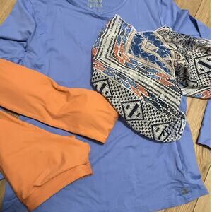 Swim Bundle Womens Medium Bikini Rash Guard Cover Up